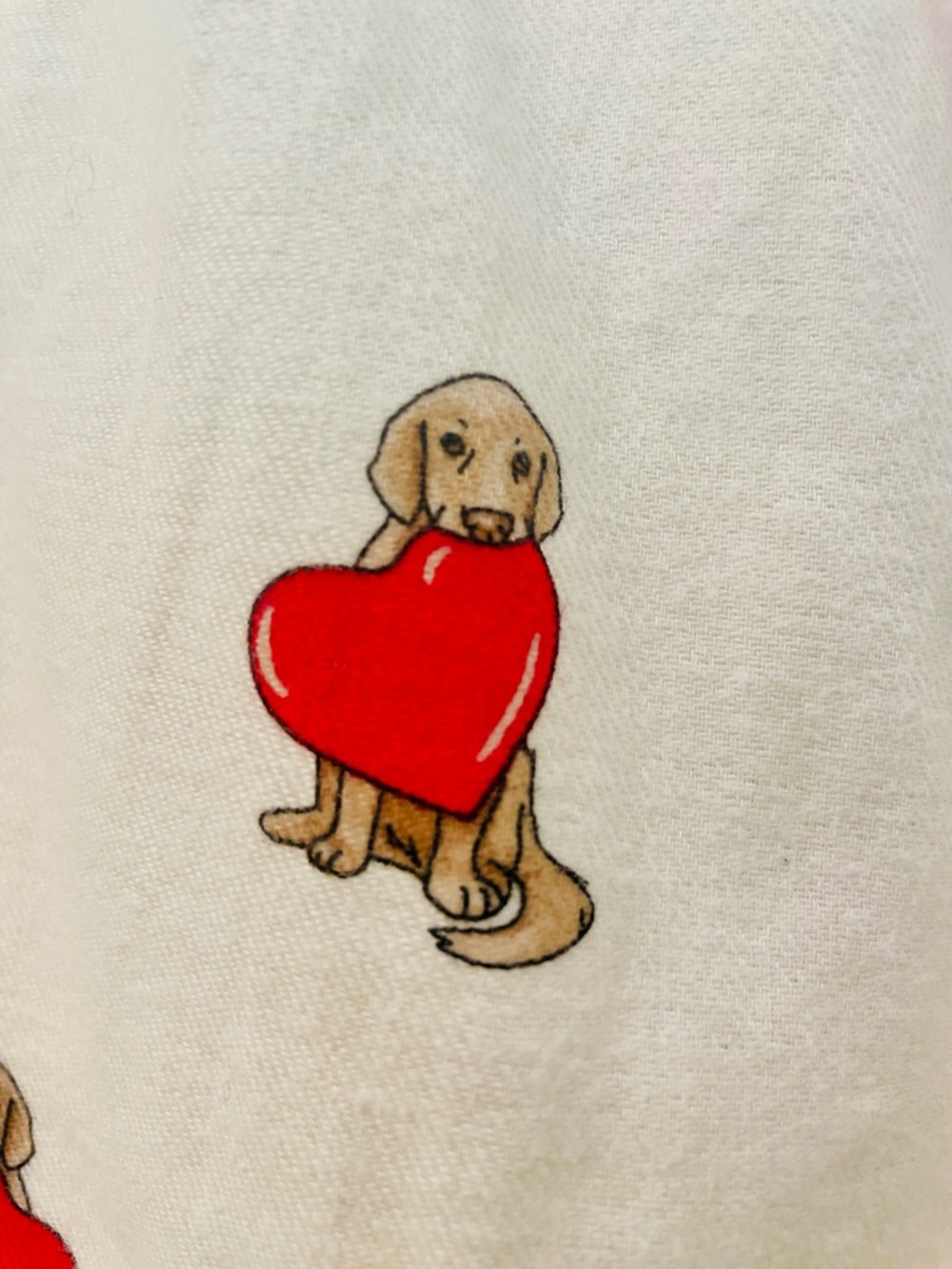 J. Crew Puppy & Heart Pajama Bottom - Picture 4 of 8